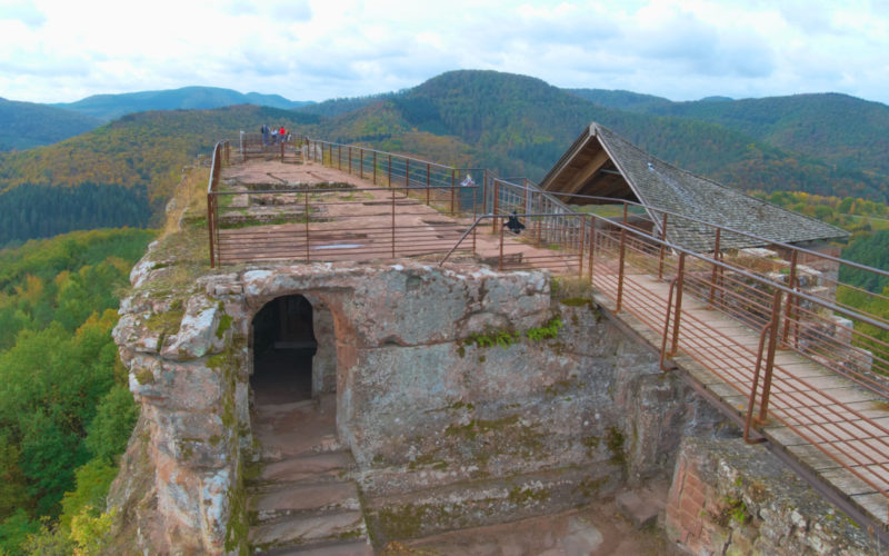 Le château de Fleckenstein en Alsace