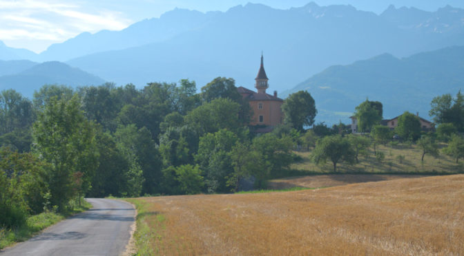 Le château de la Veyrie à Bernin