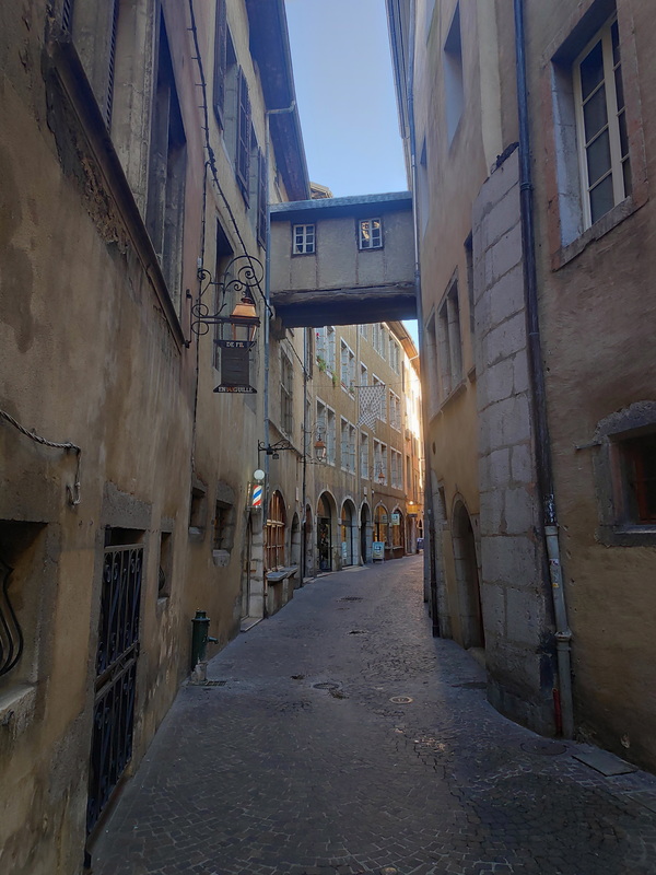Passerelle Moyen Âge Chambéry