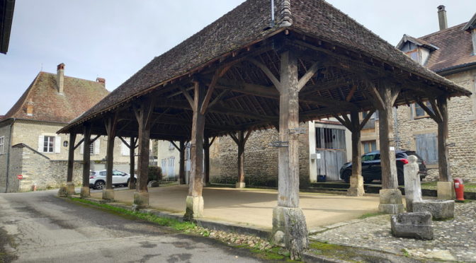 Halle en bois de Virieu