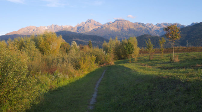 Paysages de la vallée du Grésivaudan en Isère