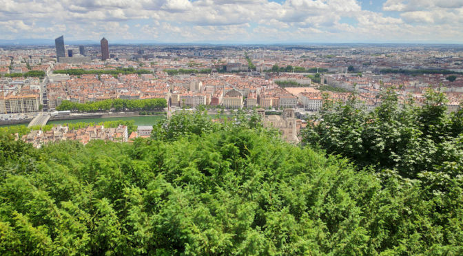 Vue sur Lyon