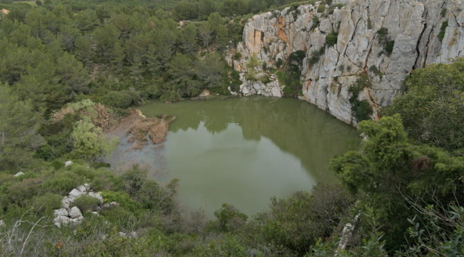 Le gouffre de l'Œil Doux à Fleury - Occitanie