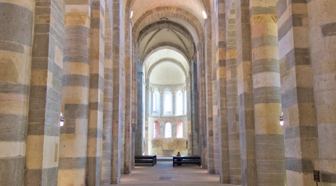 L'abbatiale de Payerne, un bel exemple d'architecture romane