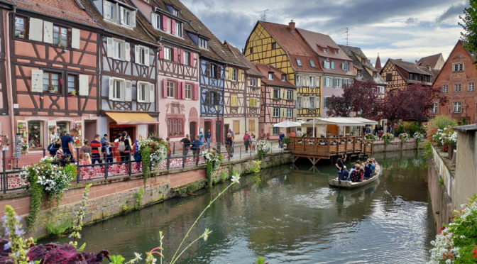 La petite Venise à Colmar en Alsace