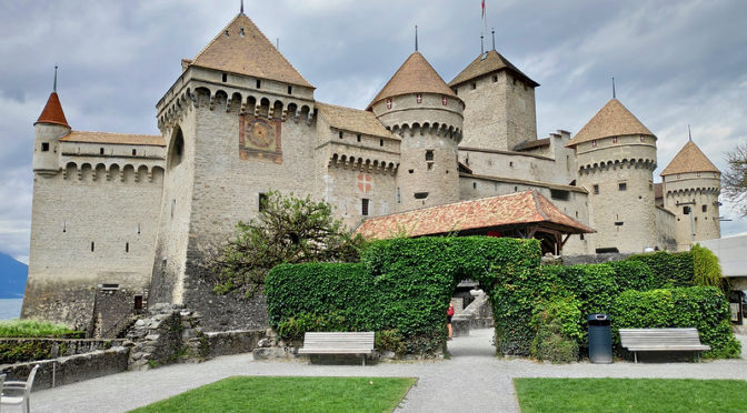 Le château de Chillon, le joyau du lac Léman