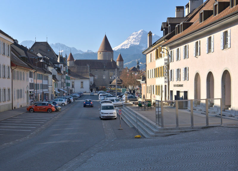 Les lieux à voir dans la ville de Bulle en Suisse
